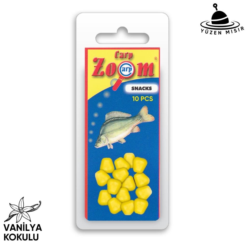 Yüzen Silikon Mısır Yem - Yüzen Sazan Mısırı - Mini - 10 Adet - Vanilya Kokulu